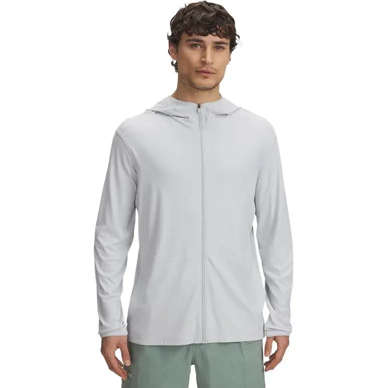 Under Armour Breathable Windproof Sun Protection Sun Protection Clothing Men's Gray