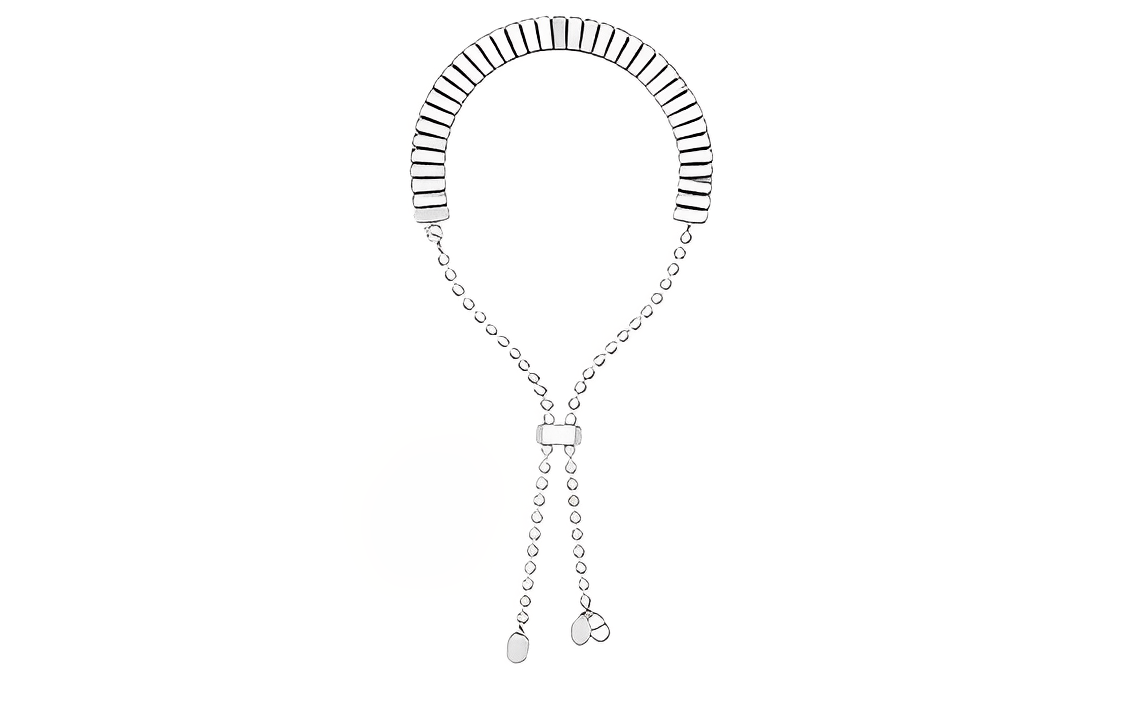 DIOR X Erl Necklace 'Silver'