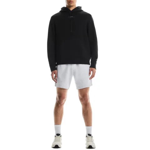 On Sweatshirts Men's Black Hooded Moderate