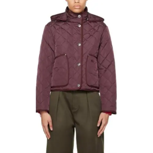 Burberry Jackets & Coats Women's Dark Purple