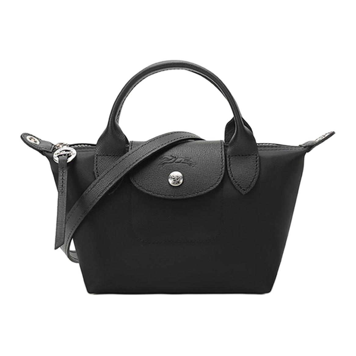 Женская сумка LONGCHAMP Le Pliage Néo 17 (черная)