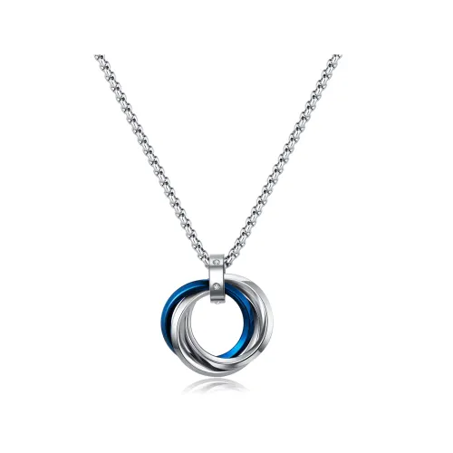 TEEX Titanium Steel Necklaces Unisex