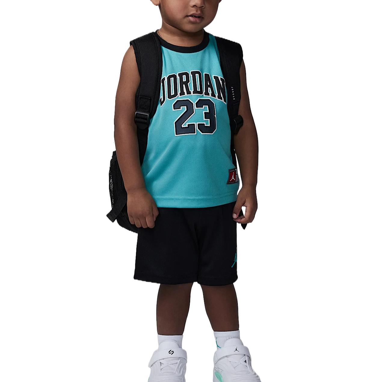 Мужской комплект Jordan 23Flight SS25 Baby (голубой)