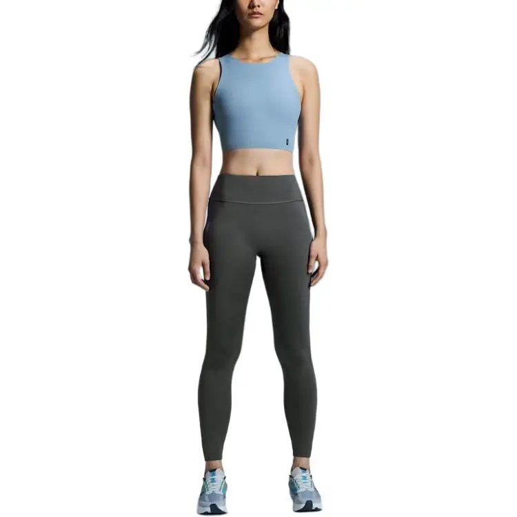 On Sport Vests Women's Light Gray Blue