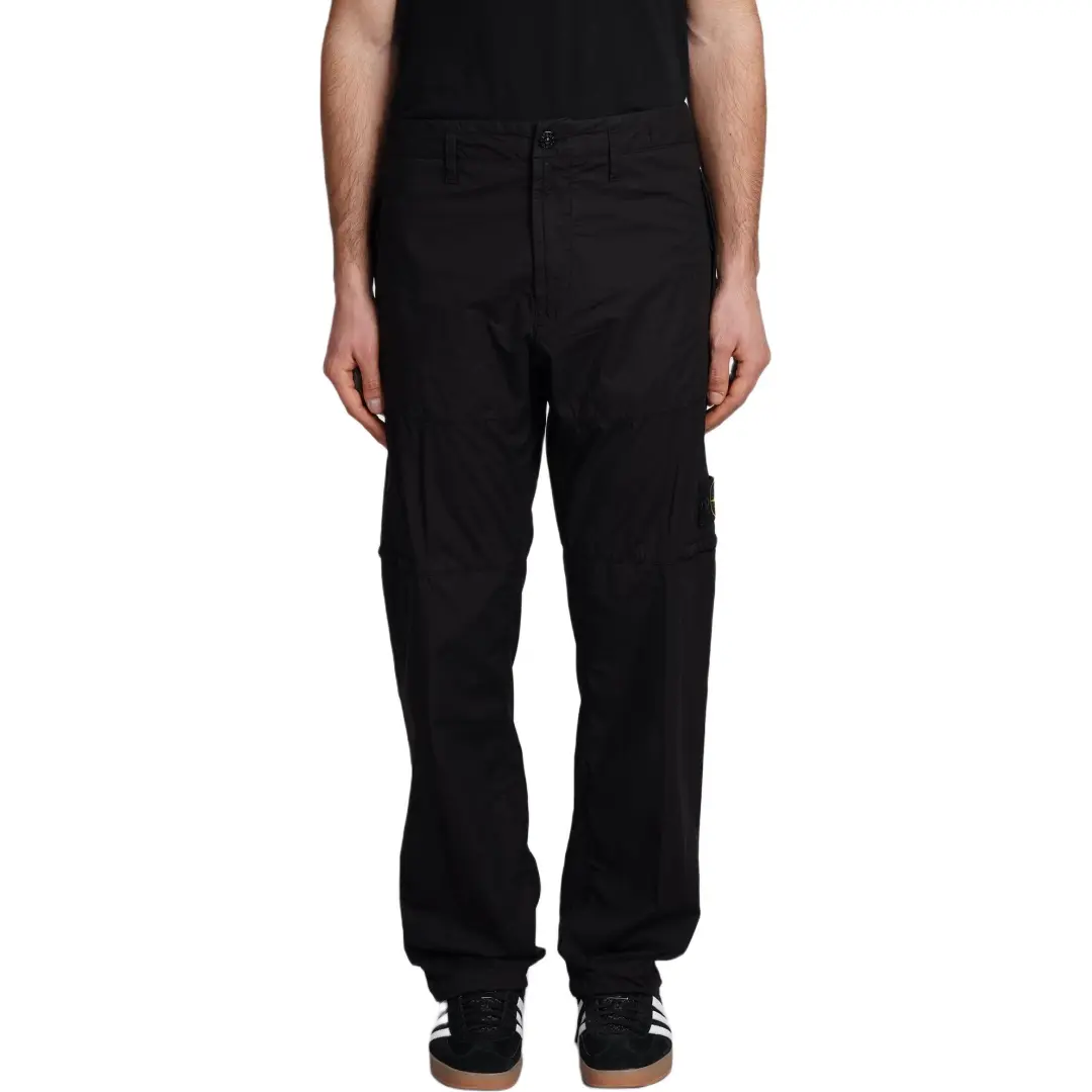 STONE ISLAND Casual Pants Men's Black