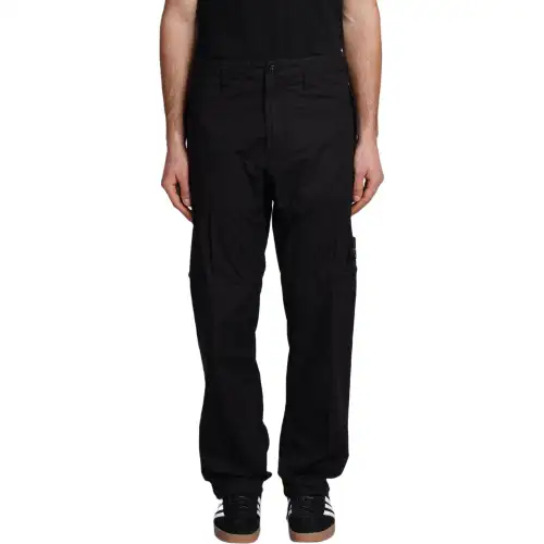 STONE ISLAND Casual Pants Men's Black