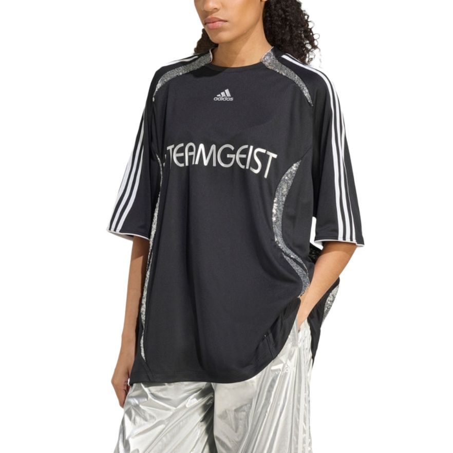 Adidas Teamgeist sequin-embellished jersey