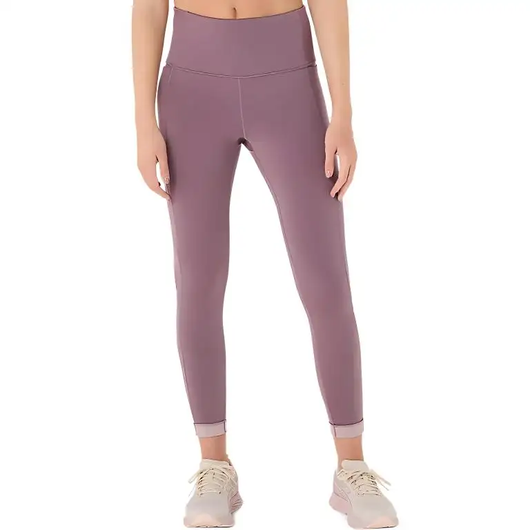 ASICS NAGINO FLEX 2 Tone Running Pants Women's Gray Purple