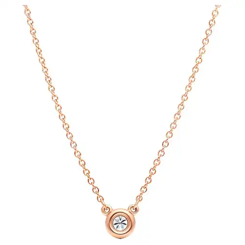 TIFFANY & CO. Elsa Peretti® 18K Gold Diamond Necklaces Women's