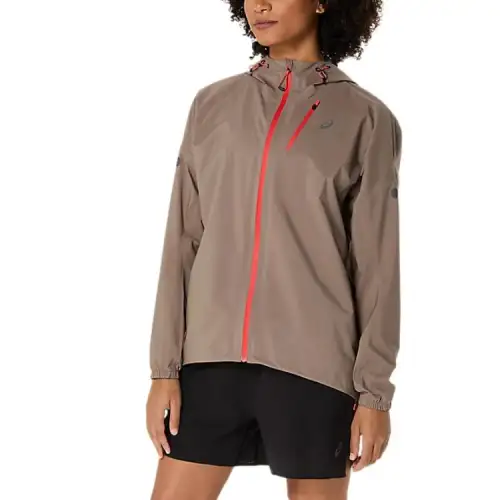 Asics FUJITRAIL Jackets & Coats Women's Gray