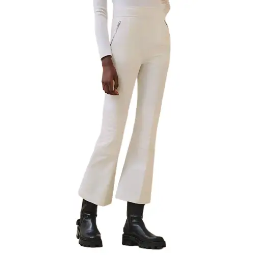 HERMES Casual Pants Women's White