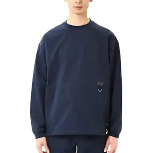 New Balance Sweatshirts Men's Marine Crew Neck Moderate Regular