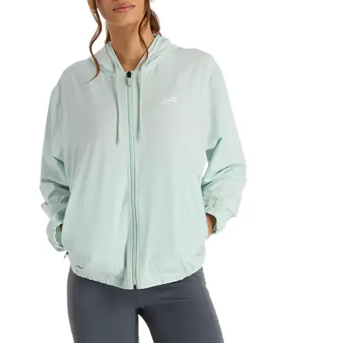 New Balance Jackets Women's Red Hooded Moderate Other