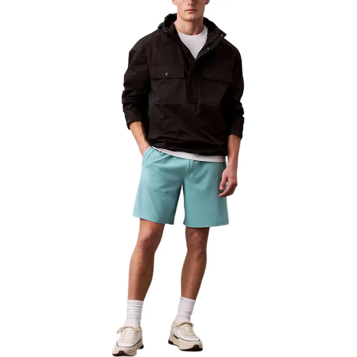 CALVIN KLEIN Casual Shorts Men's Aqua Green