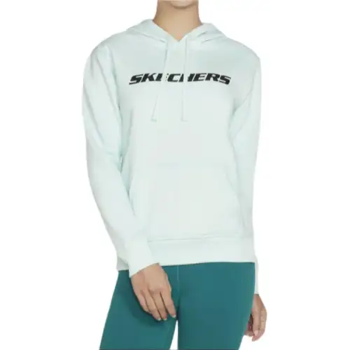 Skechers Heritage Pullover Hoodie Sweatshirt Women's Blue