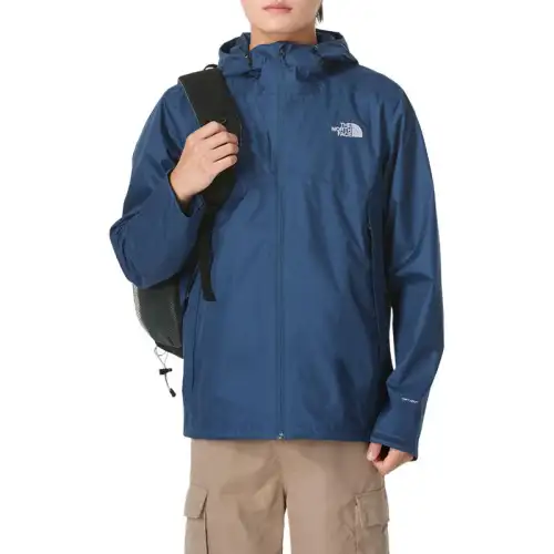 THE NORTH FACE Urban Living/Travel/Commuting Waterproof, Windproof, And Breathable Windbreaker Jacket Men's Blue