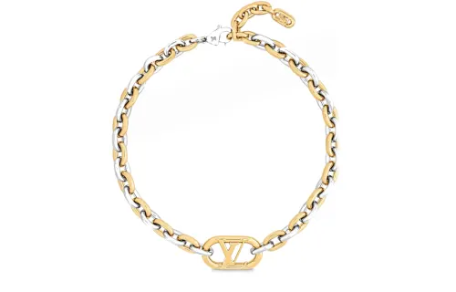 LOUIS VUITTON Everyday Chain Lv Necklace