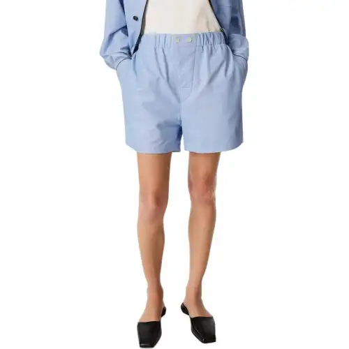 Bottega Veneta Printed Leather Boxer Shorts 'Light Blue'