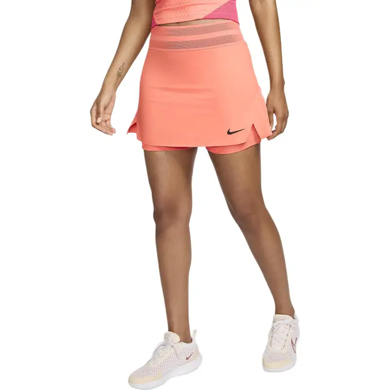 Nike Court SlamDri Fit FW24 Casual Short Skirts Women's Light Wild Mango