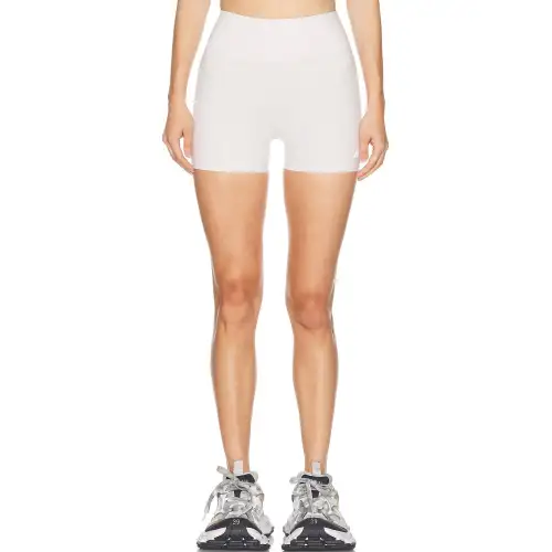 Balenciaga Sports Shorts Slim Fit Women's White