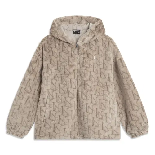Li Ning Sports Life Collection Velvet feel Coat Women's
