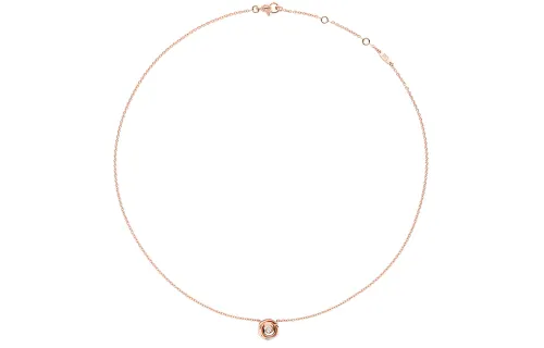 DIOR Rose 18K Rose Gold Necklaces Women's
