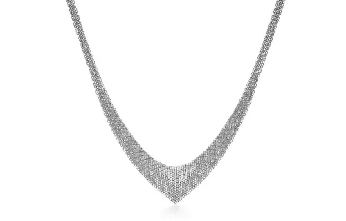 TIFFANY & CO. Elsa Peretti® Sterling Silver Necklaces Women's Silver