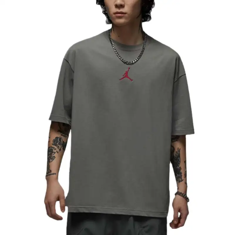 Jordan T Shirt Men's Asphalt Gray