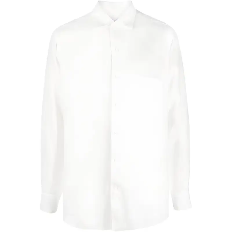 Loro Piana Shirts Men's White Moderate