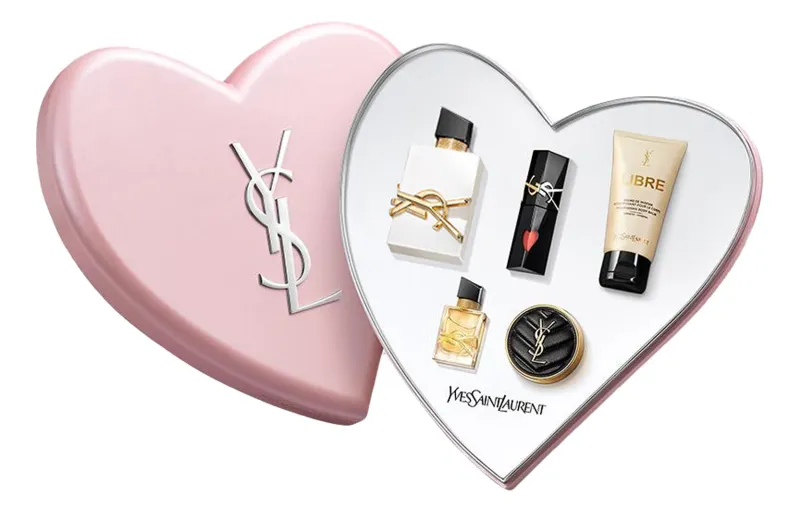 YSL Yves Saint Laurent Indulgent Summer Perfume Set Liberal Women Paris Exclusive Citrus Tone Eau de Toilette EDT Citrus Bitter Orange Blossom Five-piece Set