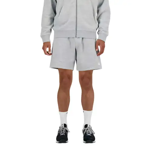 New Balance logo-embroidered mélange track shorts