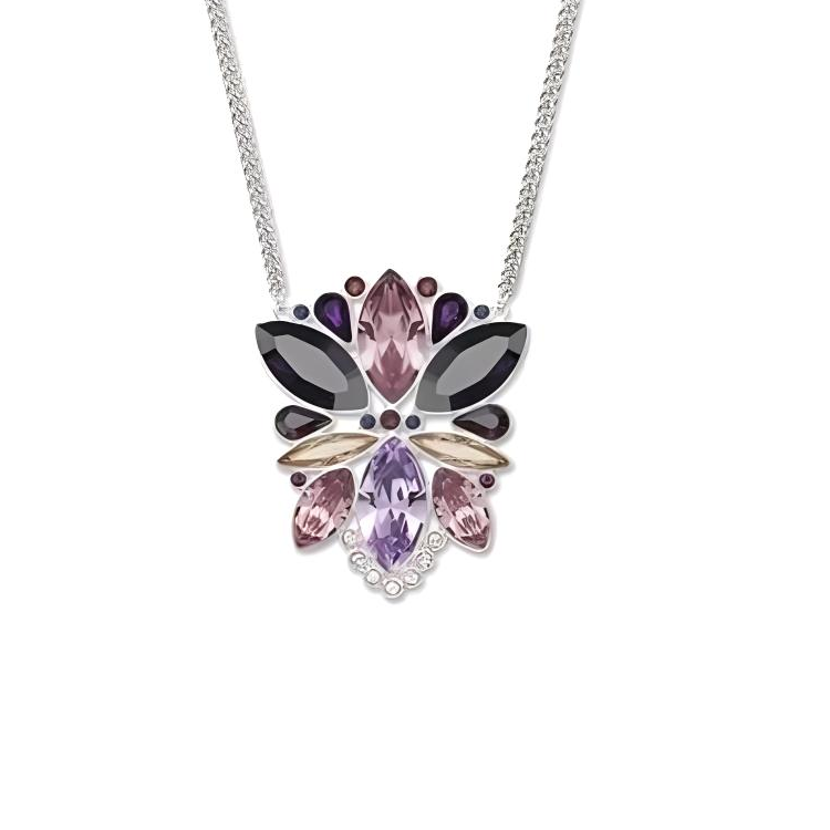 Колье Swarovski (серебристое)