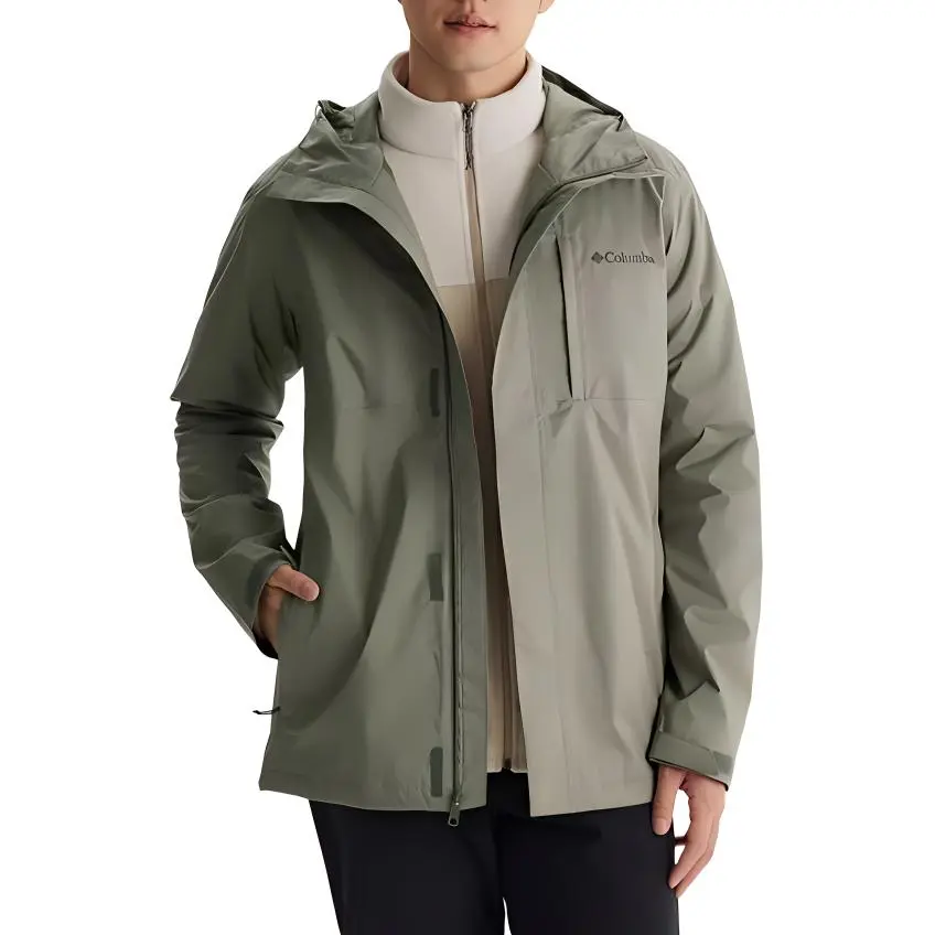 Columbia FW24 Waterproof, Windproof, Lightweight Windbreaker Jacket Unisex Green