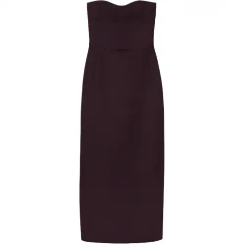 GUCCI Sleeveless Dress Women's Dark Purple