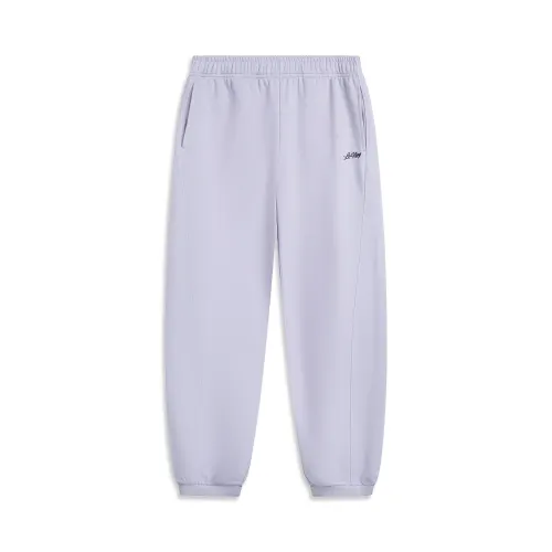 Li Ning Sports Life Collection Knitted Sweatpants Women's