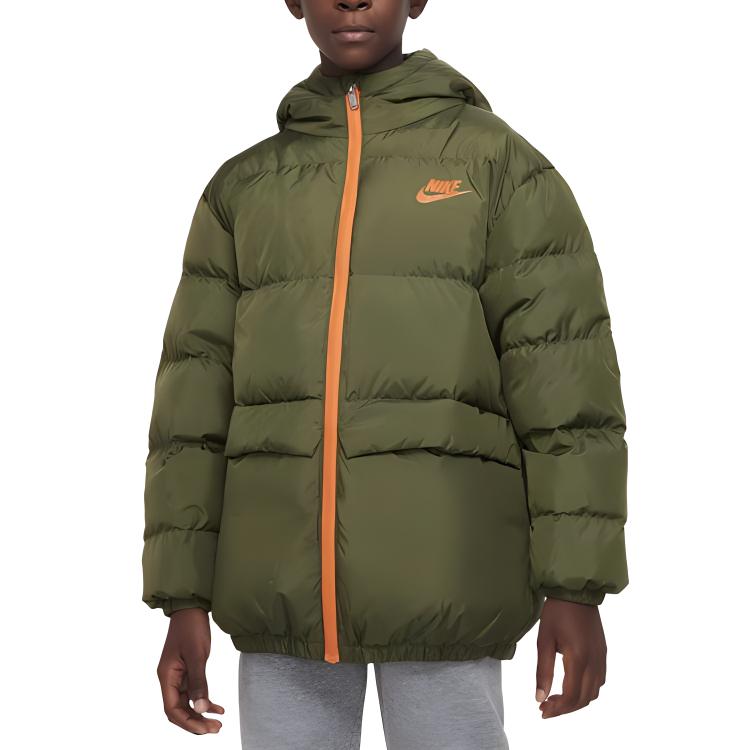 Куртка Nike Comfort Skin-Friendly Down Jacket (зеленая)
