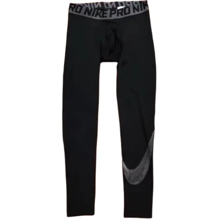 Nike Pro Sports Pants Men's Black Moderate