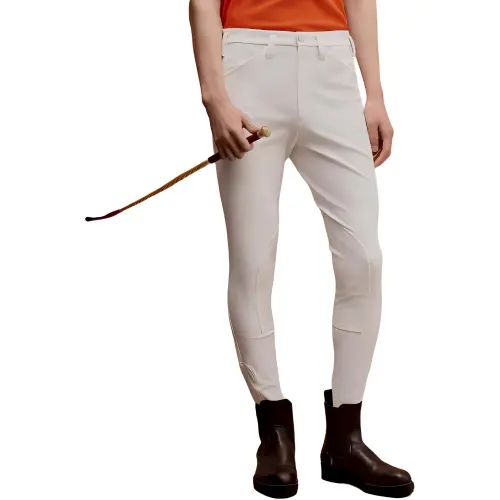 HERMES Equestrian Outfit Men's White