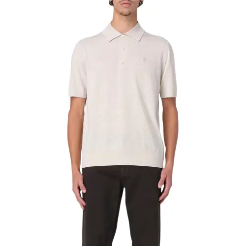 Burberry wool polo shirt