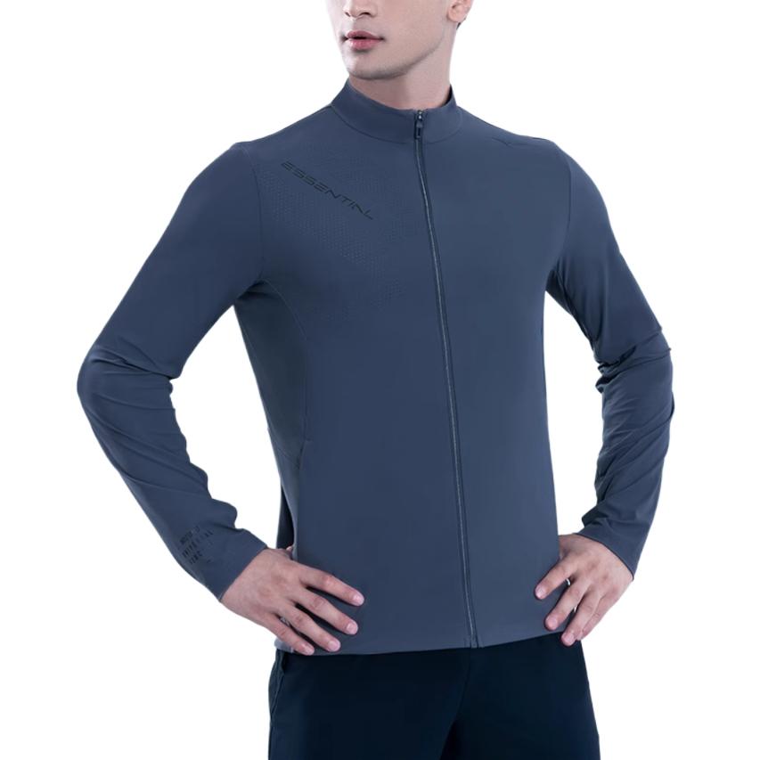 Мужская куртка Mizuno ESSENTIAL (черная)