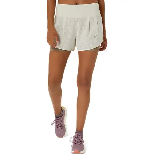 Asics ROAD 2 N 1 Casual Shorts Women's Oat/Pepper