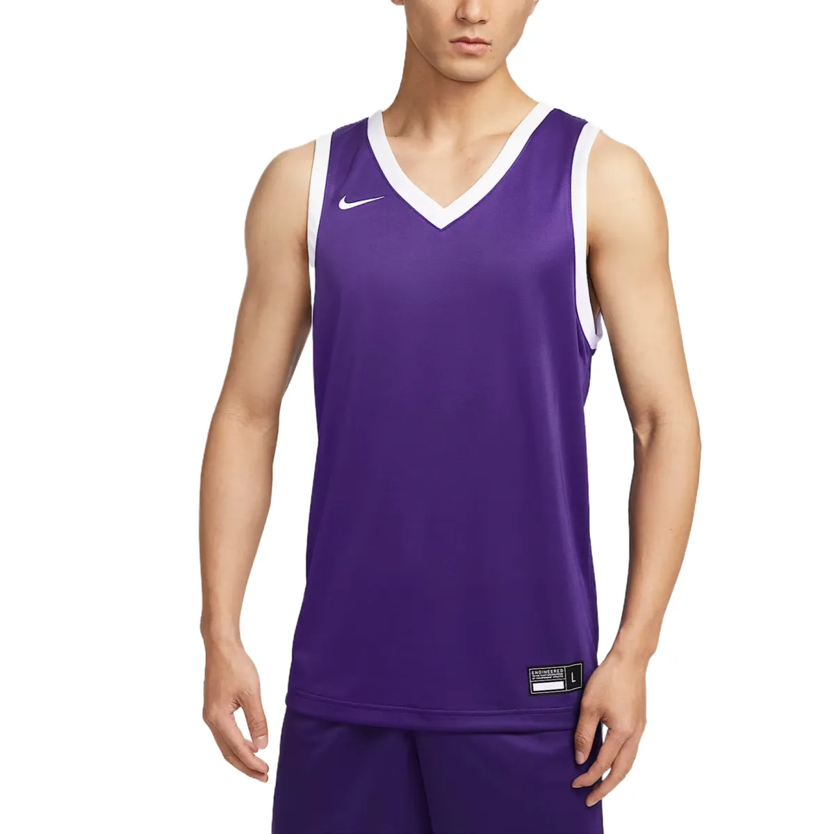 Nike Dri Fit Basketball Jersey Men's Garden Purple