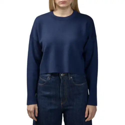 LOEWE Sweaters Women's Blue Crew Neck Moderate Other