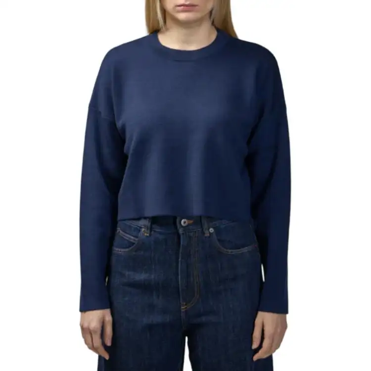 LOEWE Sweaters Women's Blue Crew Neck Moderate Other