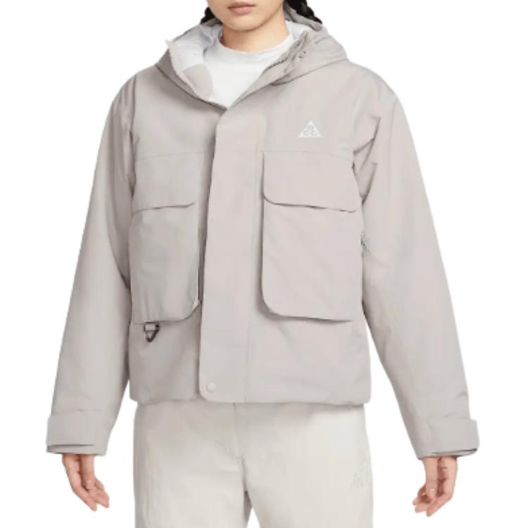 Женская куртка Nike ACG Skull Peak (серая)