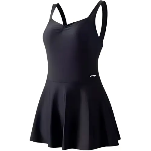 Li Ning Sports Series Swim Dresses & Skirts Women's Night Black