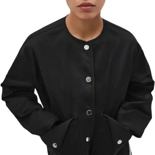 HERMES Jackets & Coats Women's Black