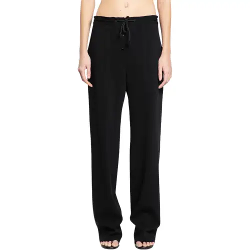 THE ROW High Waist Drawstring Pants