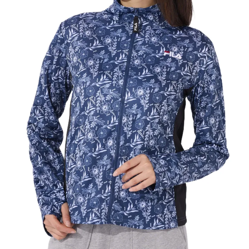 FILA Jackets Women's Marine Blue Turtleneck Moderate Other