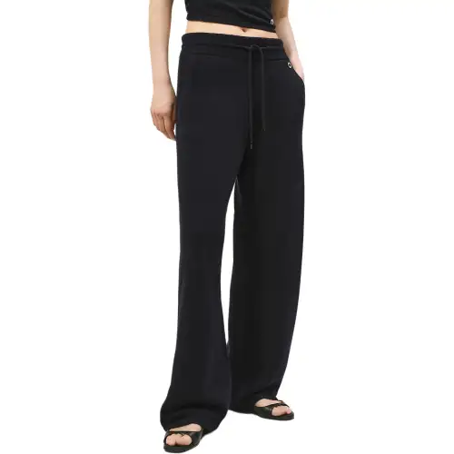 HERMES Casual Pants Women's Blue Black